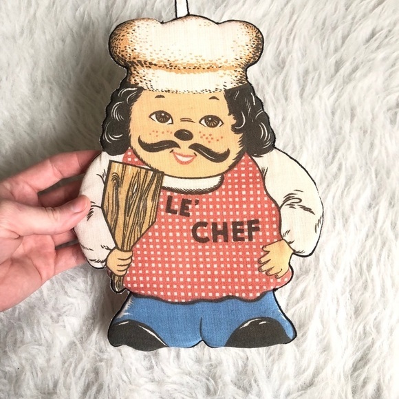 VTG chubby chef potholder hotpad - Picture 2 of 6